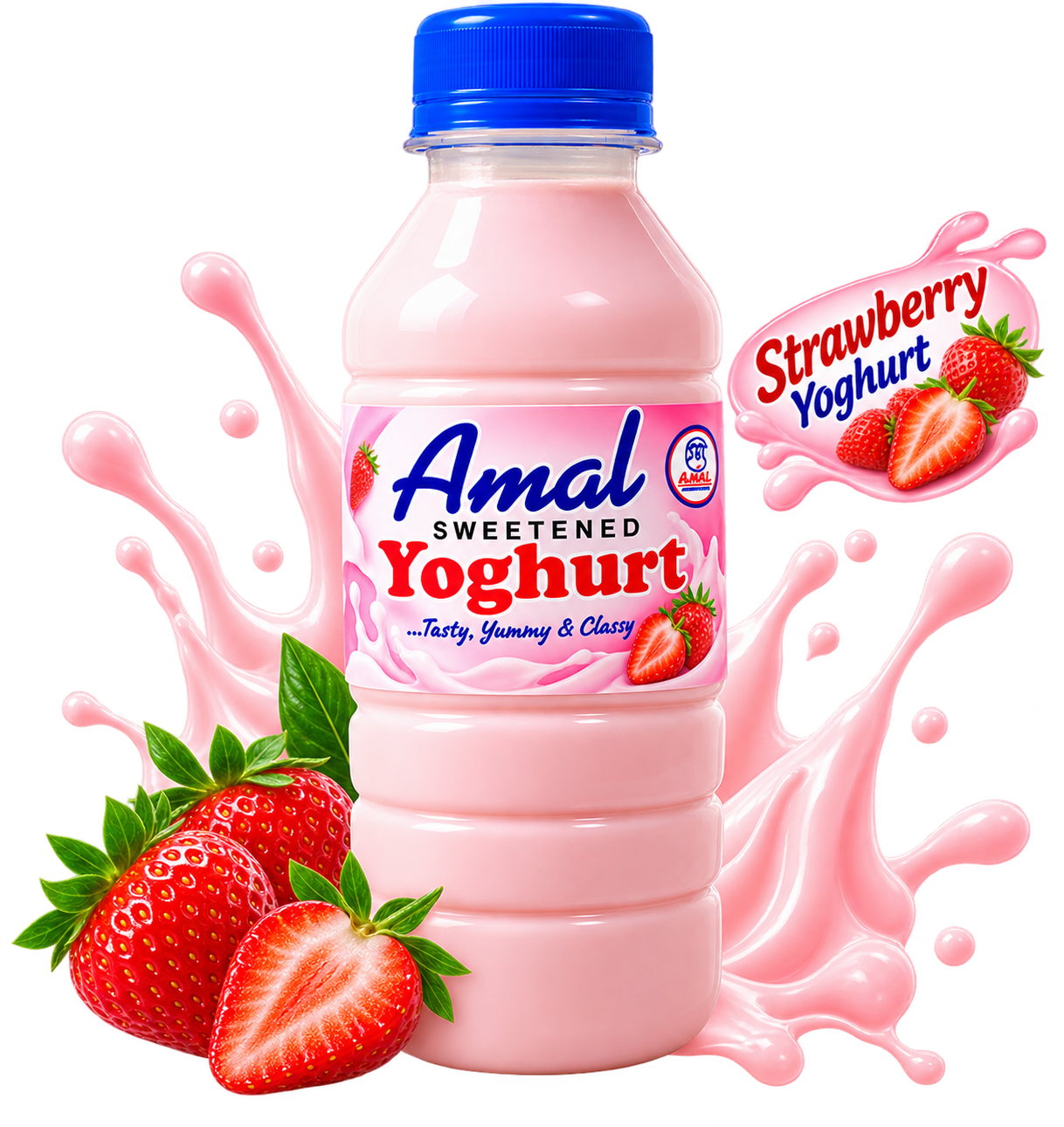 Amal Strawberry Yoghurt